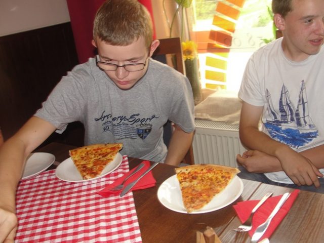 Wyjście do pizzerii