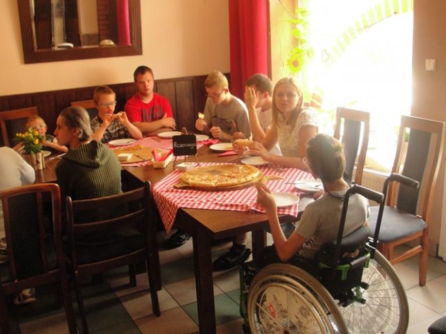 Wyjście do pizzerii