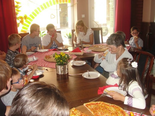Wyjście do pizzerii