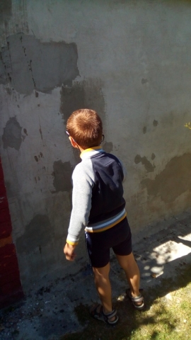 DSC00024 Malowanie ogrodzenia 2018