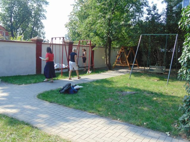 DSC05839 Malowanie ogrodzenia 2018