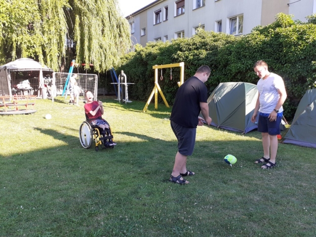 biwak pod namiotami I 2020