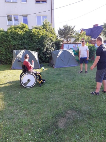 biwak pod namiotami I 2020